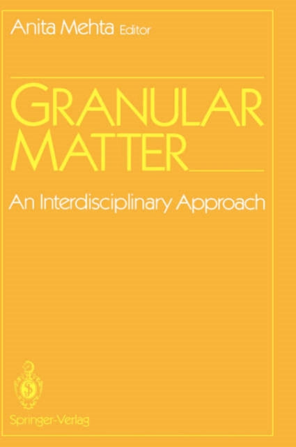 Granular Matter: An Interdisciplinary Approach