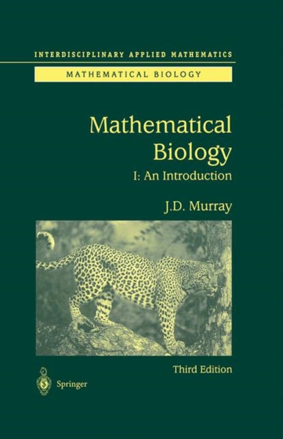 Mathematical Biology: I. An Introduction