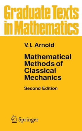 Mathematical Methods of Classical Mechanics