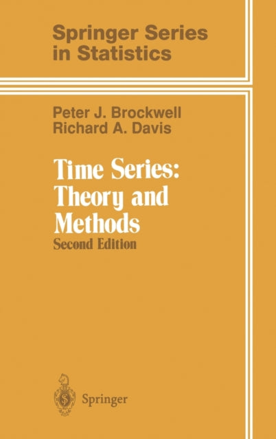 Time Series Theory and Methods Vol 2 Springer Series in Statistics