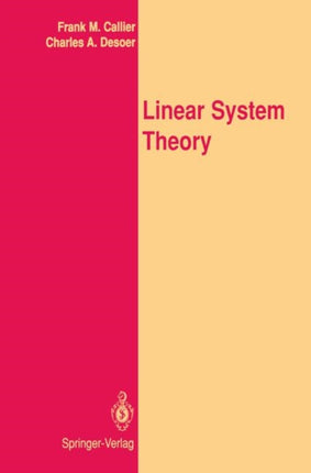 Linear System Theory Springer Texts in Electrical Engineering