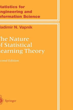 The Nature of Statistical Learning Theory