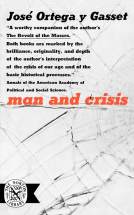 Man and Crisis Norton Library Paperback