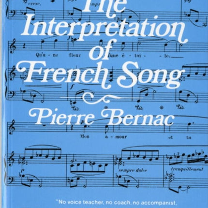 The Interpretation of French Song