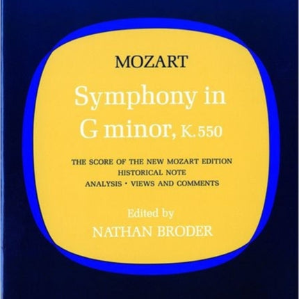 Symphony in G Minor, K. 550