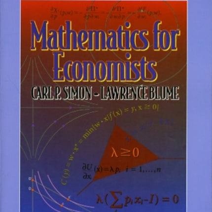 Mathematics for Economists