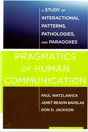 Pragmatics of Human Communication