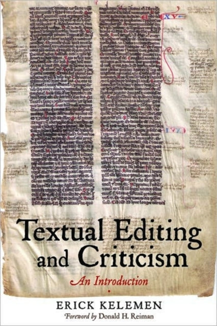 Textual Editing and Criticism: An Introduction