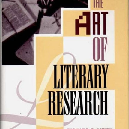 The Art of Literary Research