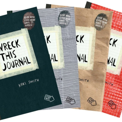 Wreck This Journal Bundle Set