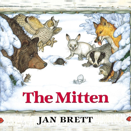 The Mitten (Oversized Lap Board Book)