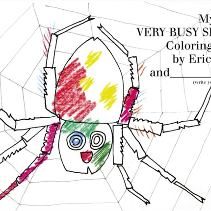 My Own Very Busy Spider Coloring Book