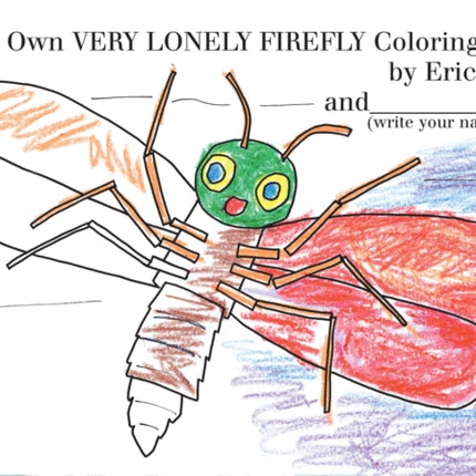 My Own Very Lonely Firefly Coloring Book