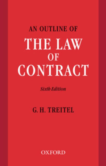An Outline of the Law of Contract