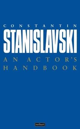 An Actors Handbook An Alphabetical Arrangement of
