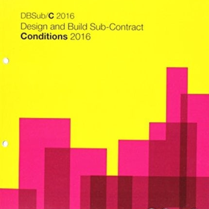 JCT: Design and Build Sub-Contract - Conditions 2016