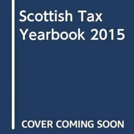 Scottish TAX Yearbook 2015