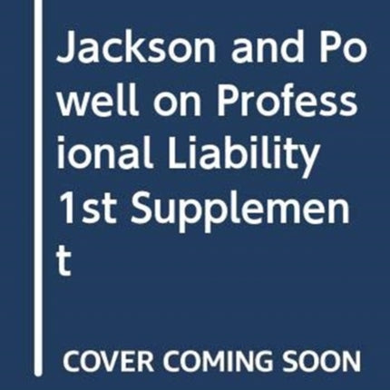 Jackson and Powell on Professional Liability