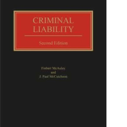 Criminal Liability