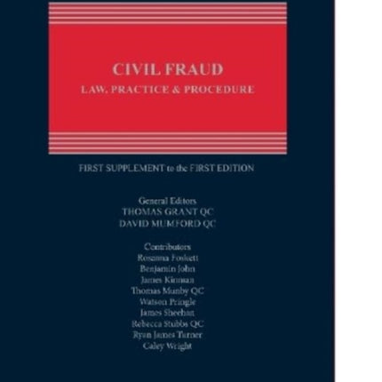 Civil Fraud: 1st Supplement