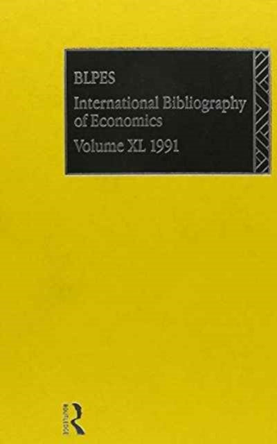 IBSS: Economics: 1991 Vol 40