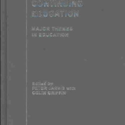 Adult and Continuing Education