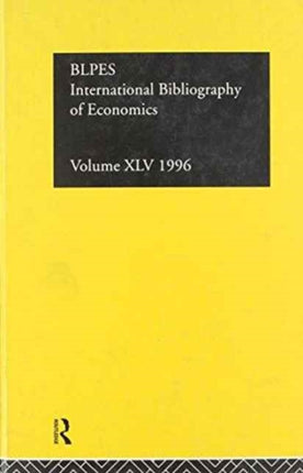 IBSS: Economics: 1996 Volume 45