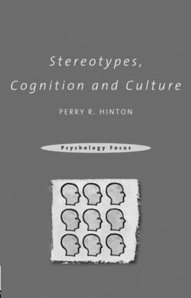 Stereotypes Cognition and Culture