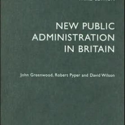 New Public Administration in Britain