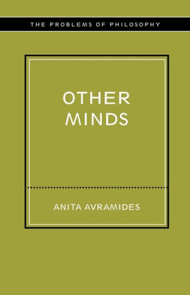 Other Minds Problems of Philosophy