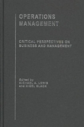 Operations Management