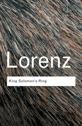 King Solomons Ring Routledge Classics