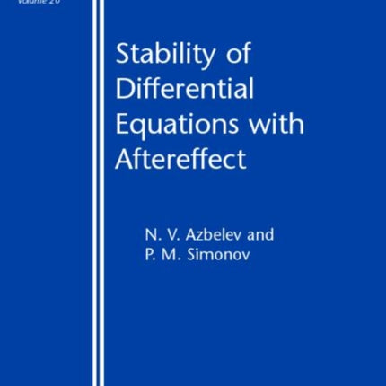 Stability of Differential Equations with Aftereffect