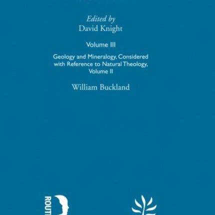 Geology and Mineralogy Considered with Reference