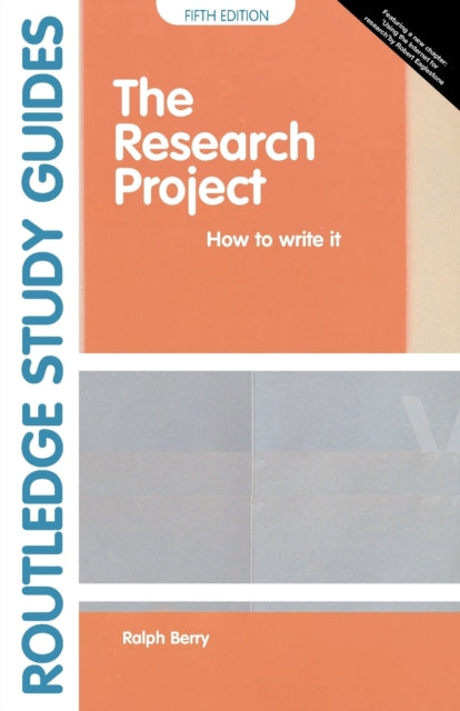 Research Project How to Write it by Berry  Author