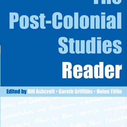 The PostColonial Studies Reader