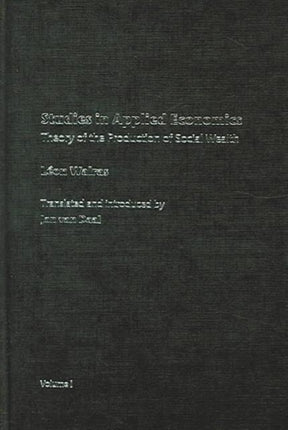 Studies in Applied Economics 2 Vol Set