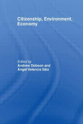 Citizenship Environment Economy Environmental
