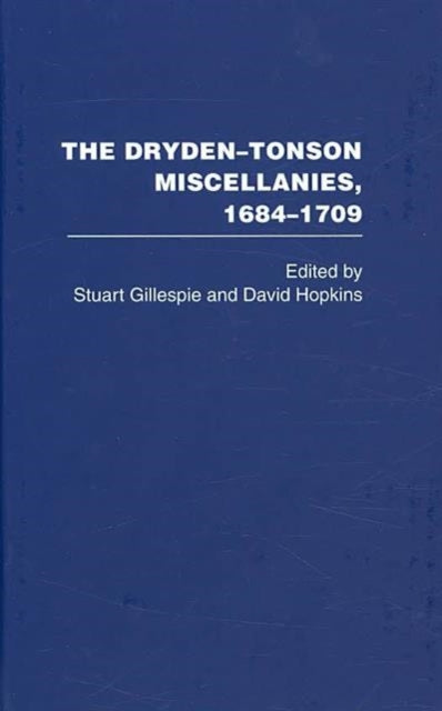 The DrydenTonson Miscellanies 6 vols