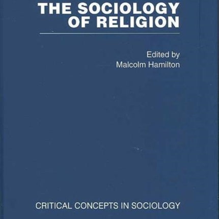 Sociology of Religion 5 vols