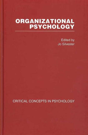 Organizational Psychology