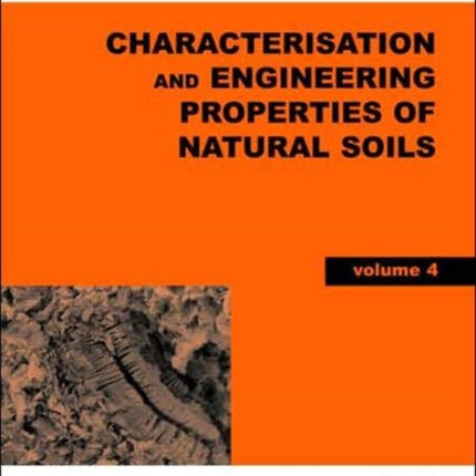 Characterisation and Engineering Properties of Natural Soils Two Volume Set