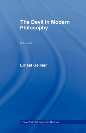 The Devil in Modern Philosophy Selected