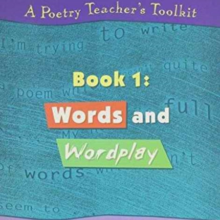 Poetry Teachers Toolkit 4 pack