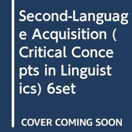 SecondLanguage Acquisition