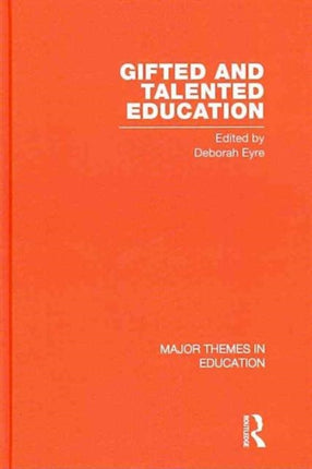 Gifted and Talented Education