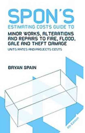 Spons Estimating Costs Guide to Minor Works