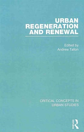 Urban Regeneration and Renewal