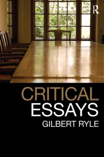 Critical Essays Collected Papers Volume 1