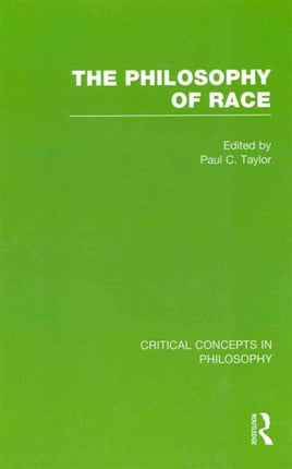 The Philosophy of Race